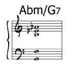 Abm/G7 - политональный аккорд