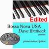 bossa nova usa piano edited play now