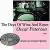 the days of wine and roses drums play now