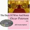 The Days Of Wine And Roses (Oscar Peterson)