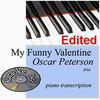 my funny valentine piano edited play now